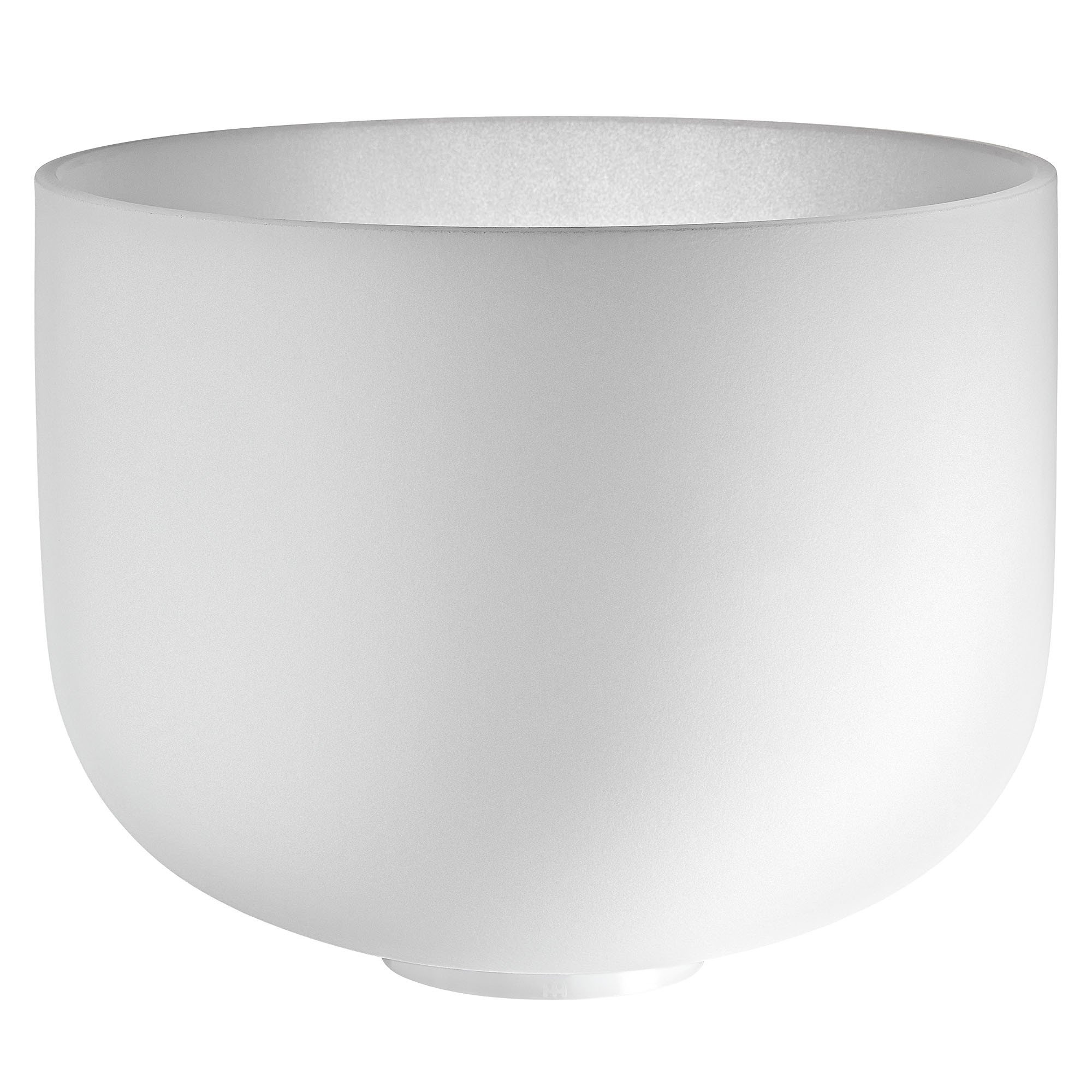12" Crystal Singing Bowl,  Ton G3, 440 Hz, Halschakra