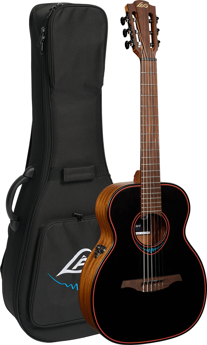 TNBW1TE Blue Wave Nylon Travel Guitar