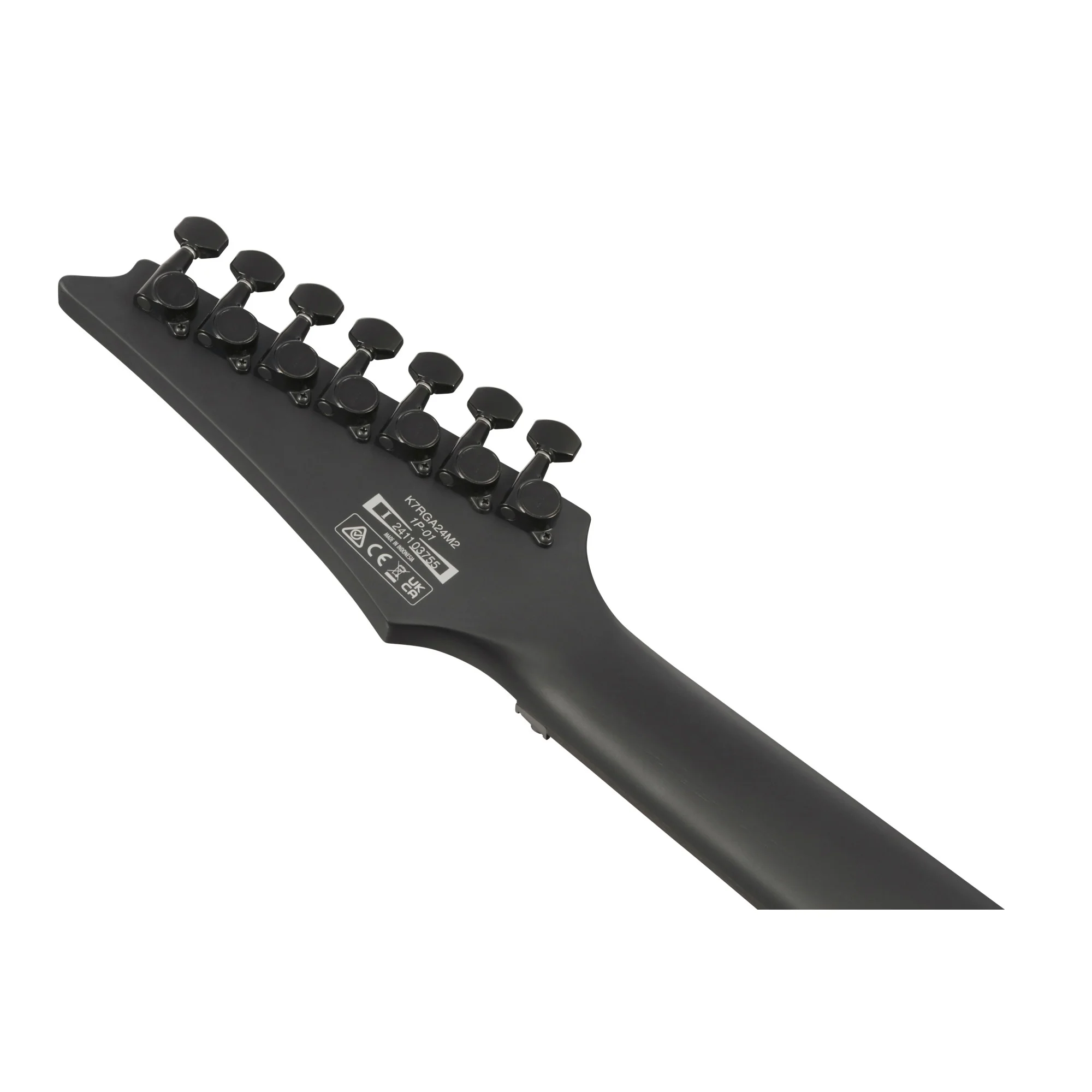 Ibanez K7YANG Rückseite der Kopfplatte