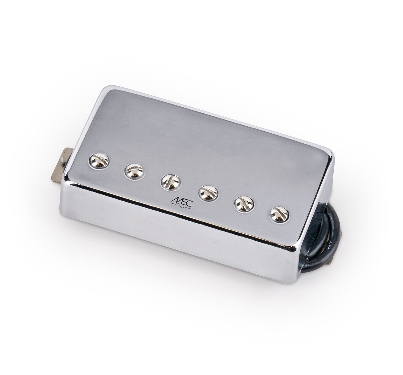 Modern Humbucker Guitar Pickup Bridge - Chrome Cover