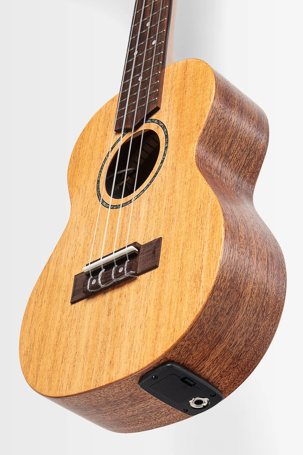 James Hill Signature All Solid Mahogany Concert mit EQ