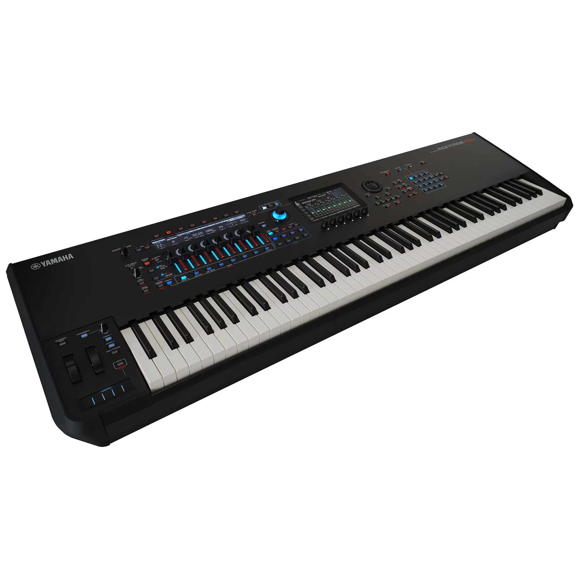 Yamaha Montage M8x AN-X Synthese Bedienelemente Nahaufnahme