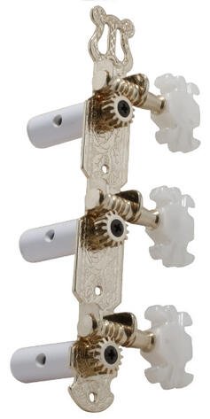 303N Classic Guitar Machines - Guitar Machine Heads, 3 + 3 - Nickel