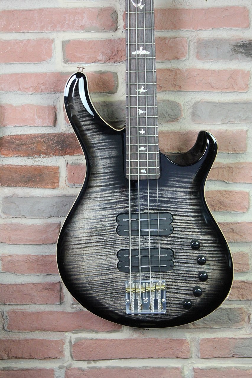GRAINGER 4-SAITER BASS CB 10 RW FB Charcoal Burst