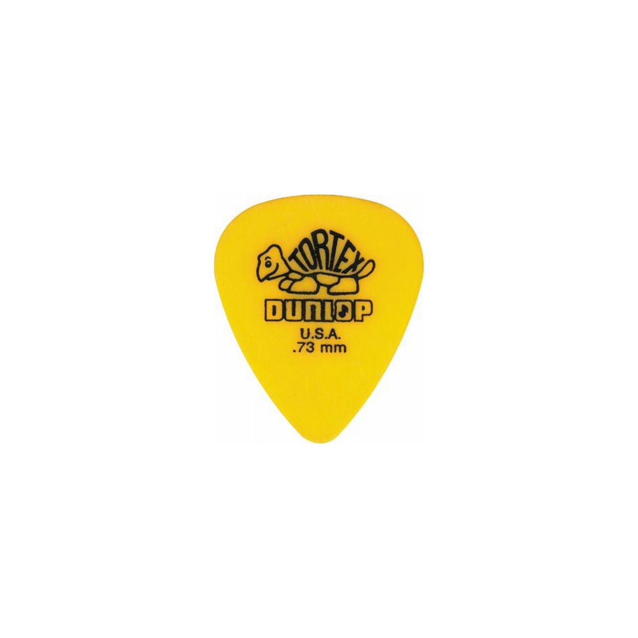 Tortex Standard Picks, Refill Pack, 72 pcs., yellow, 0.73 mm