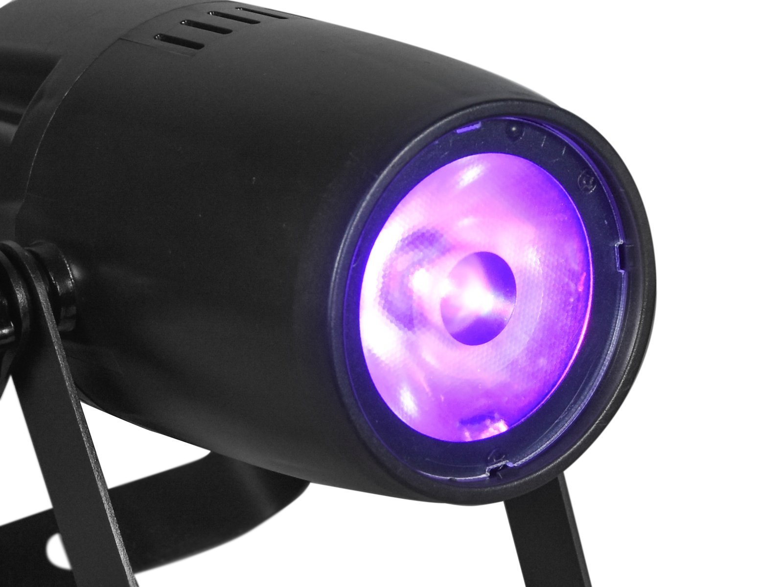 EUROLITE LED PST-10 QCL Spot - LED-Pinspot mit COB-LED und DMX-Steuerung sowie IR Fernbedienung 