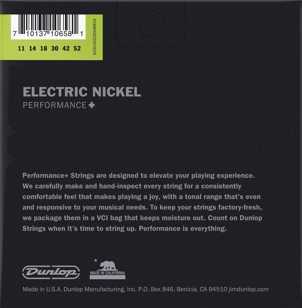 Electric Guitar Strings Nickel Plated Steel 11-52