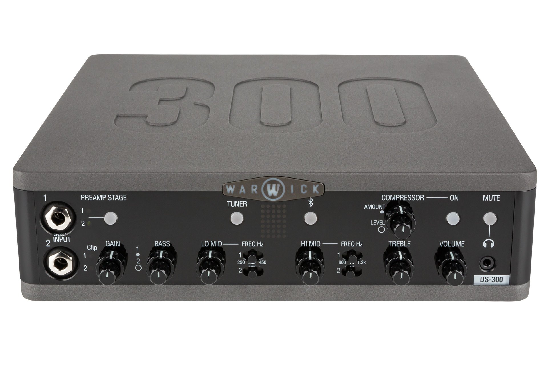 Stage Series DS 300 Double Stage Bass Amp Head mit USB-Interface