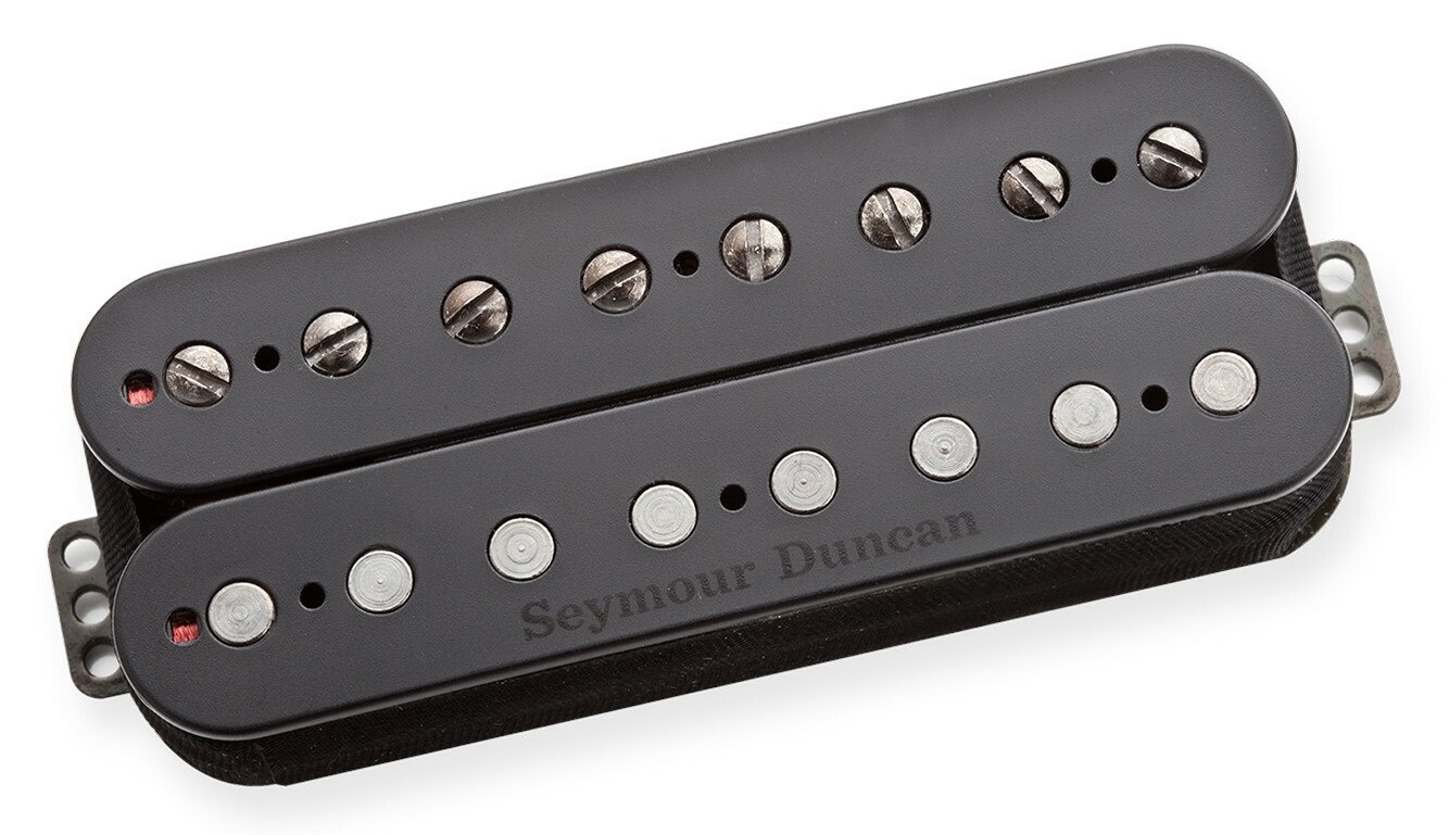 SH-6n - Duncan Distortion Neck Humbucker, 8-String, Passive Mount - Black