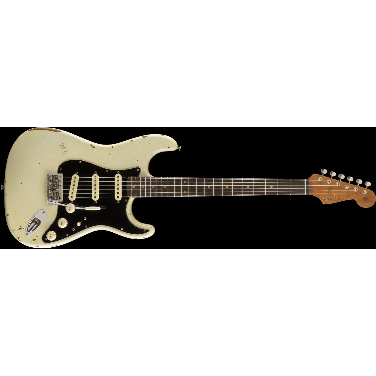 2019 Limited Edition Roasted Stratocaster® Relic® Aged Olympic White 