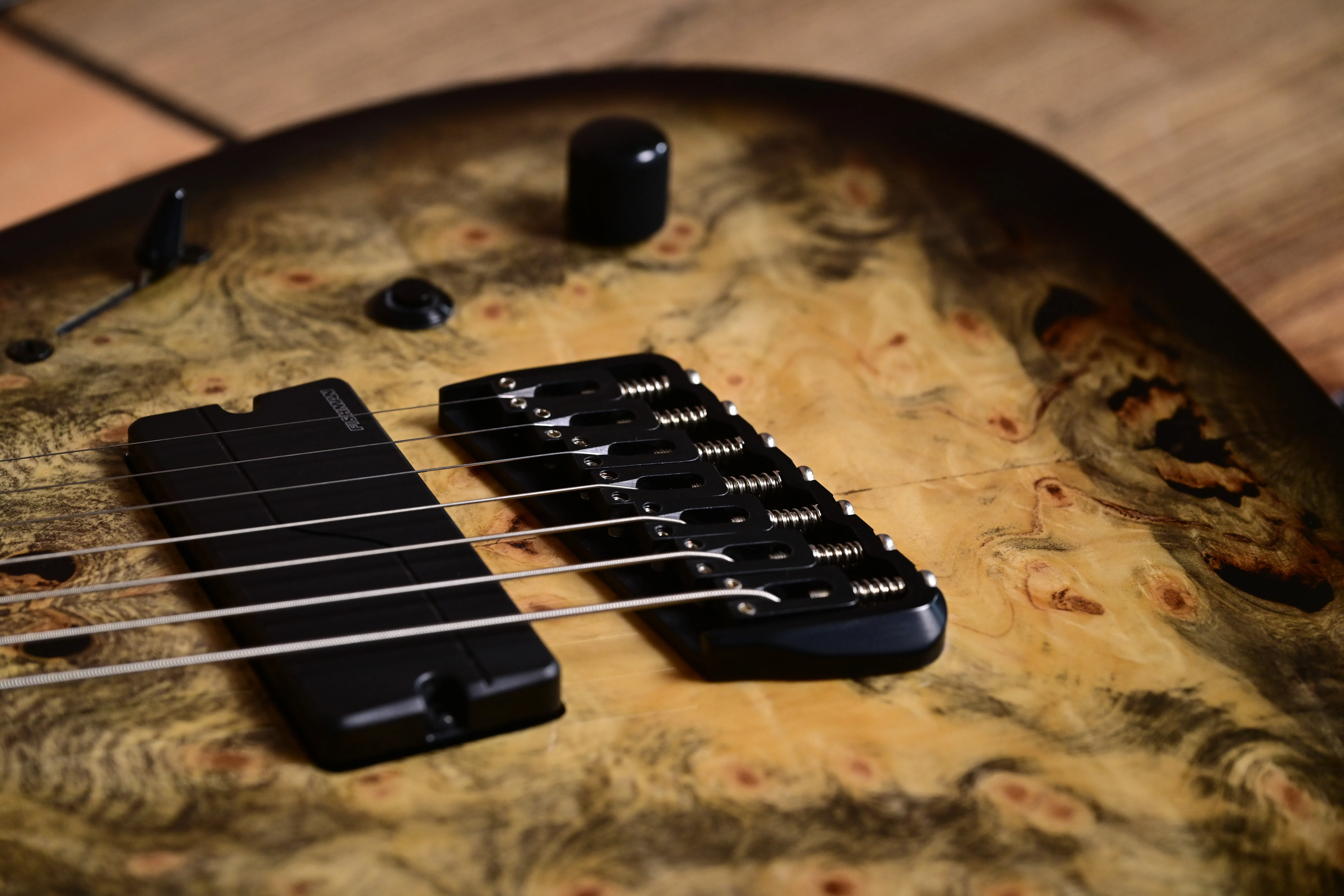 Ninja Overdrive 7-String Multiscale Jupiter Burst E-Gitarre