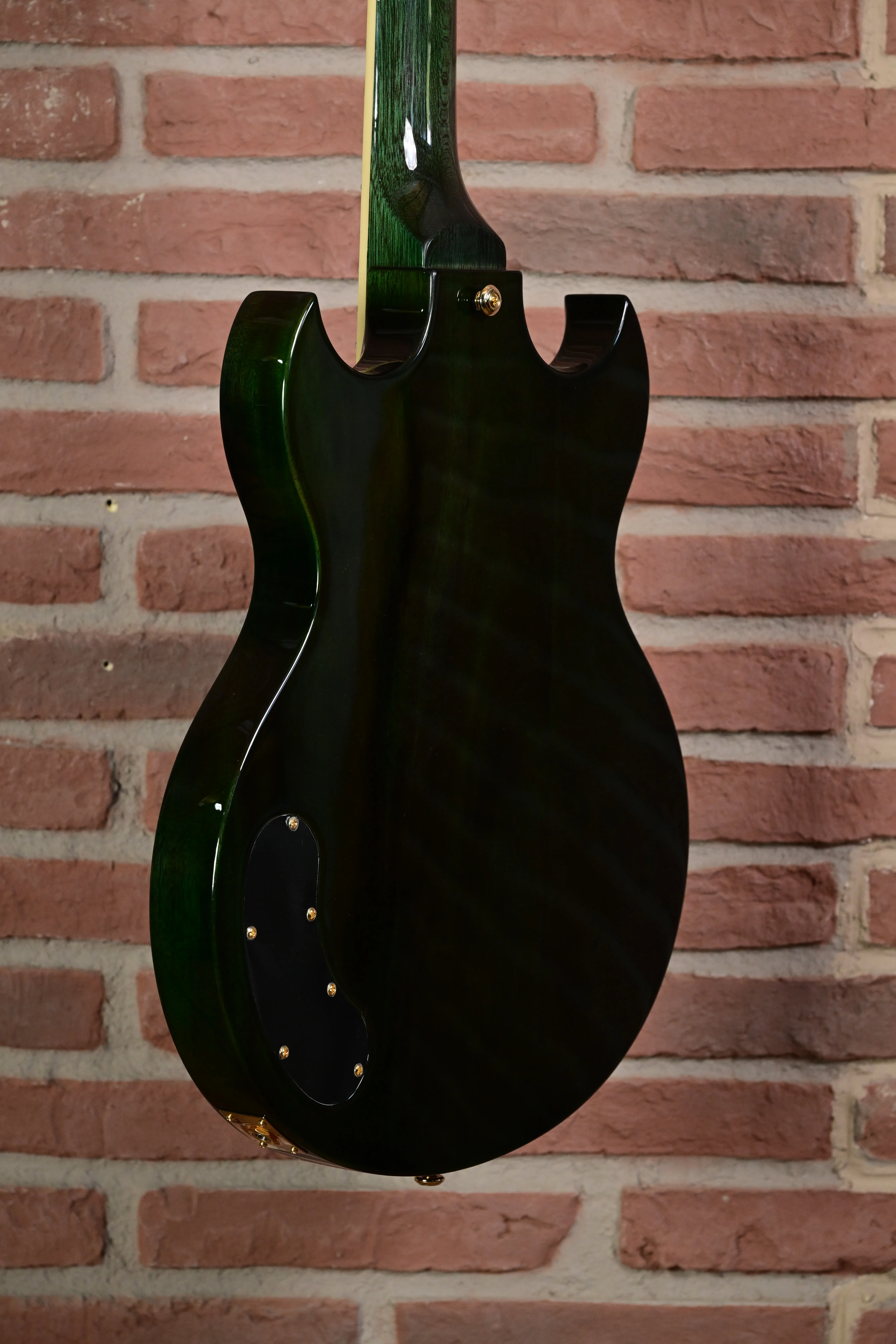 Warlord Bass Transparent Emrald  Green