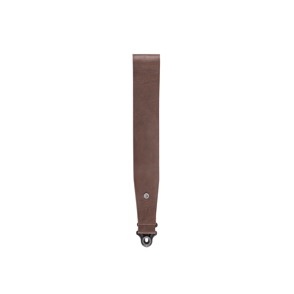 Comfort Auto Lock-Gitarrengurt Leder Brown