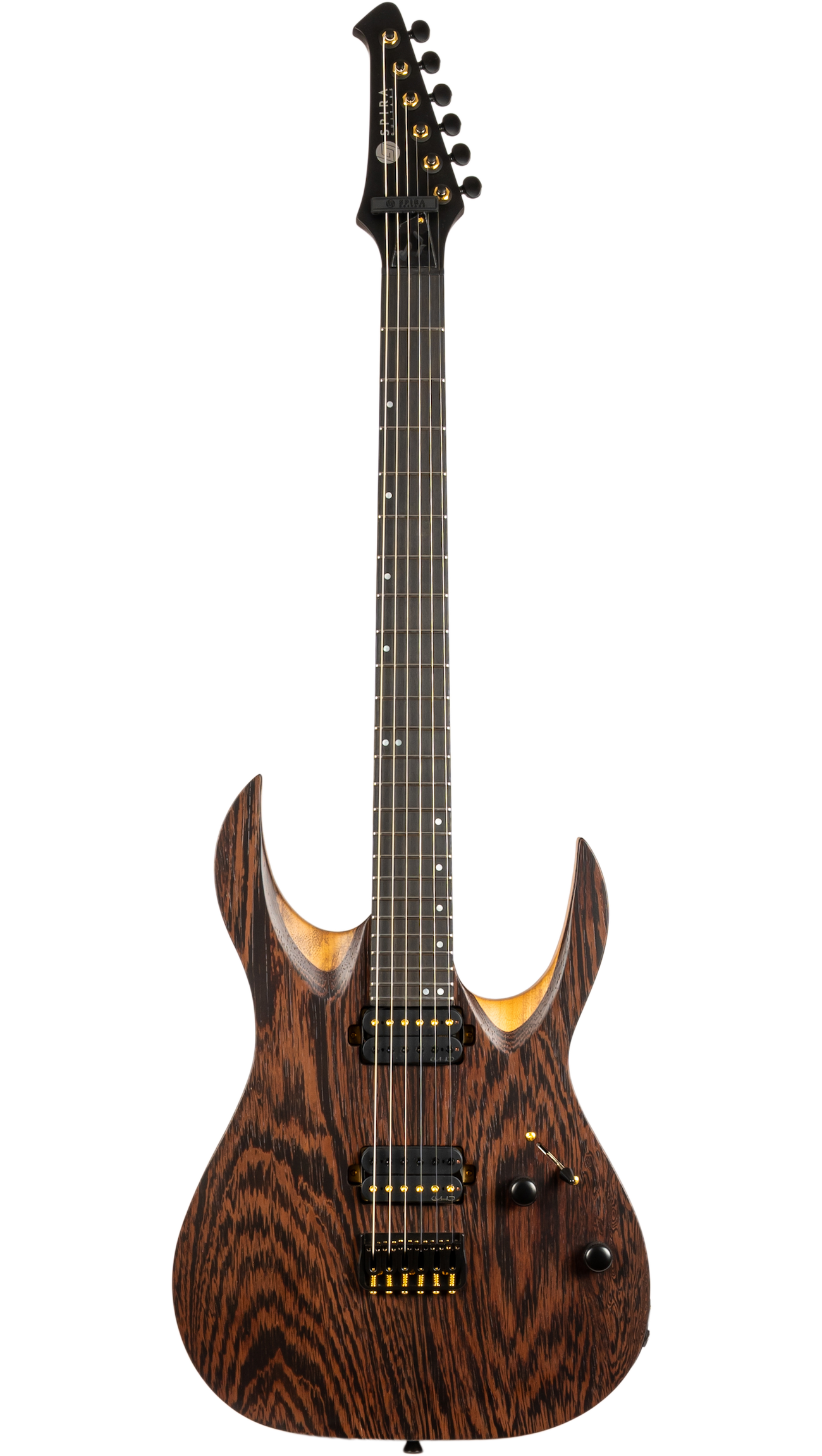 S-1000 Black Limba E-Gitarre