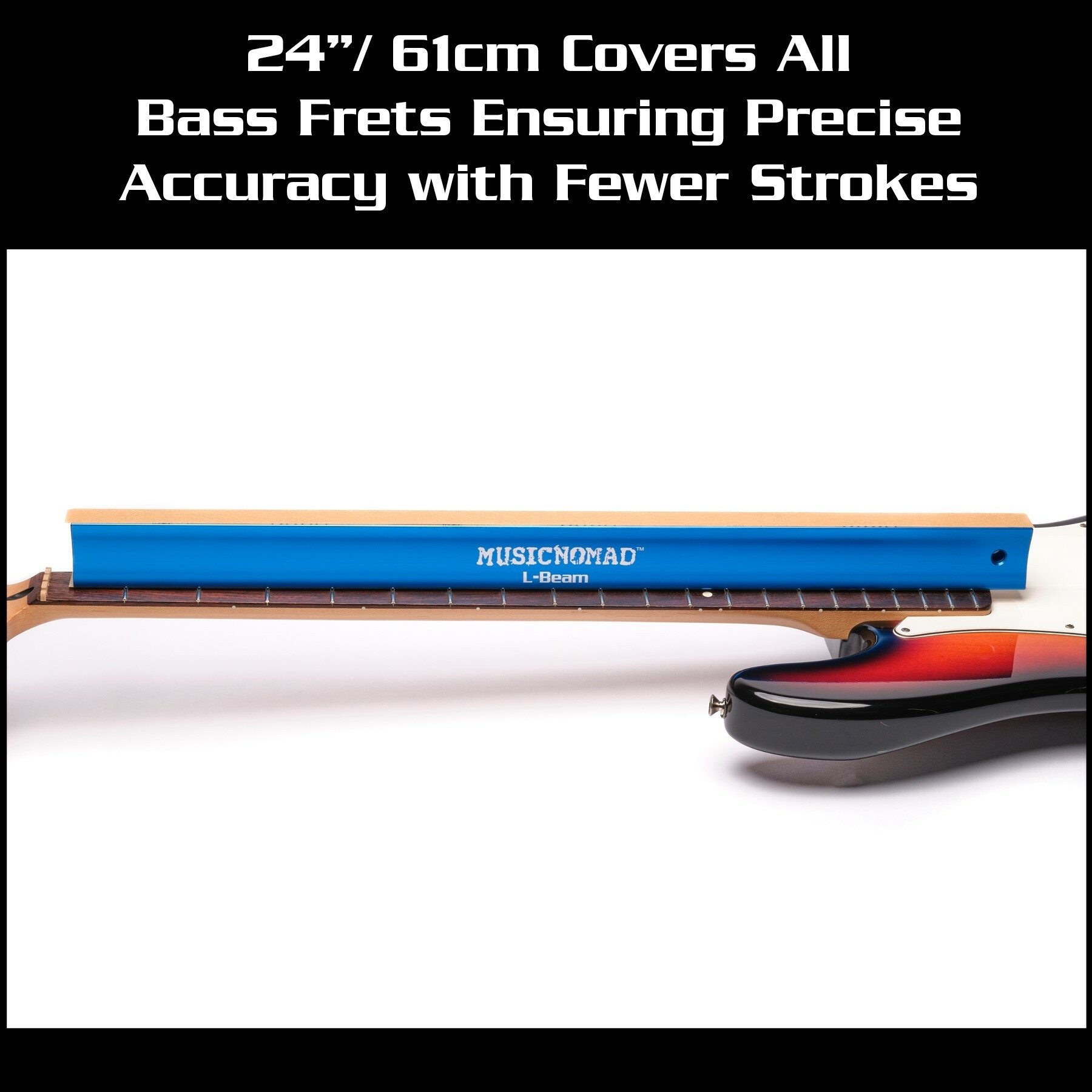 Fret Leveler MN812 Leveling 24" (61 cm) for Bass Guitar