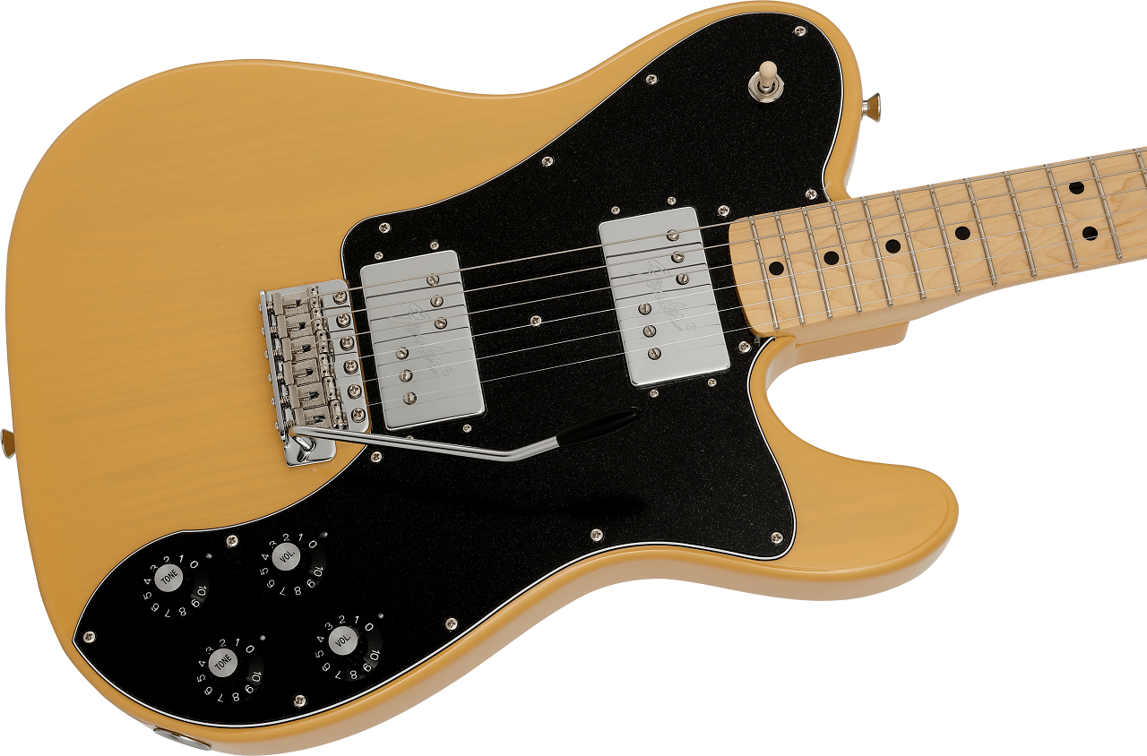 Made in Japan Limited 70s Telecaster® Deluxe, with Tremolo, Butterscotch Blonde