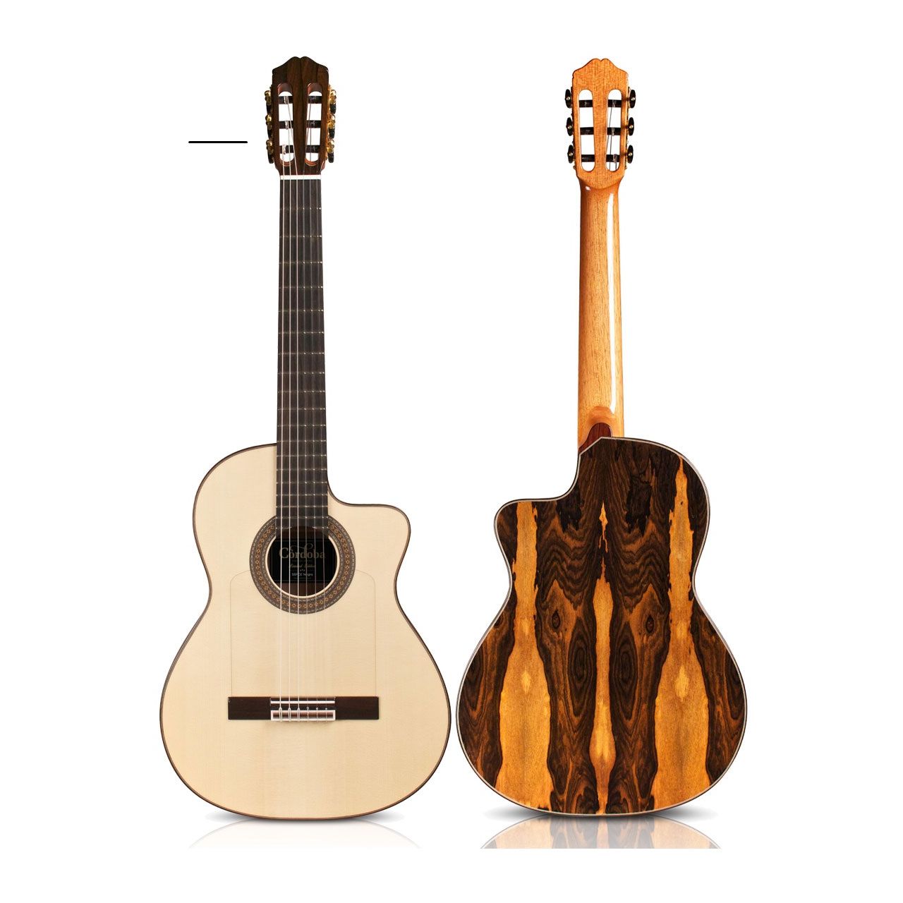 55 FCE Thinbody Negra - Flamencogitarre mit PU