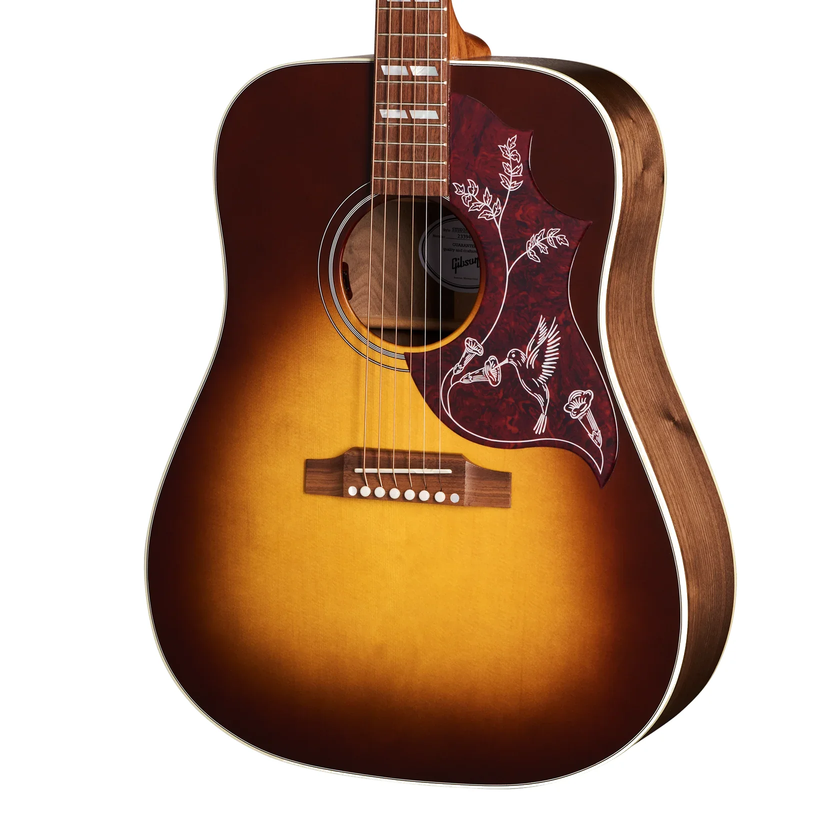 Gibson Hummingbird Studio Walnut Burst Korpus 