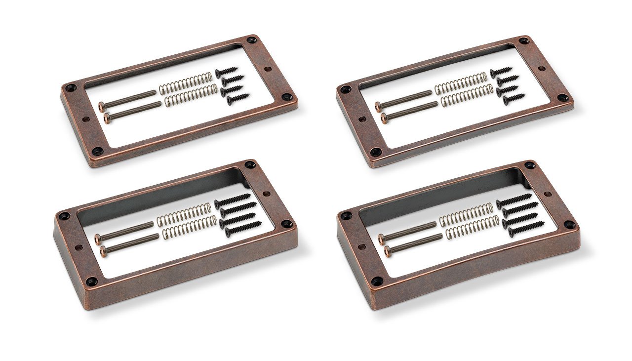 Pickup Frames (Metal, curved high) Vintage Copper