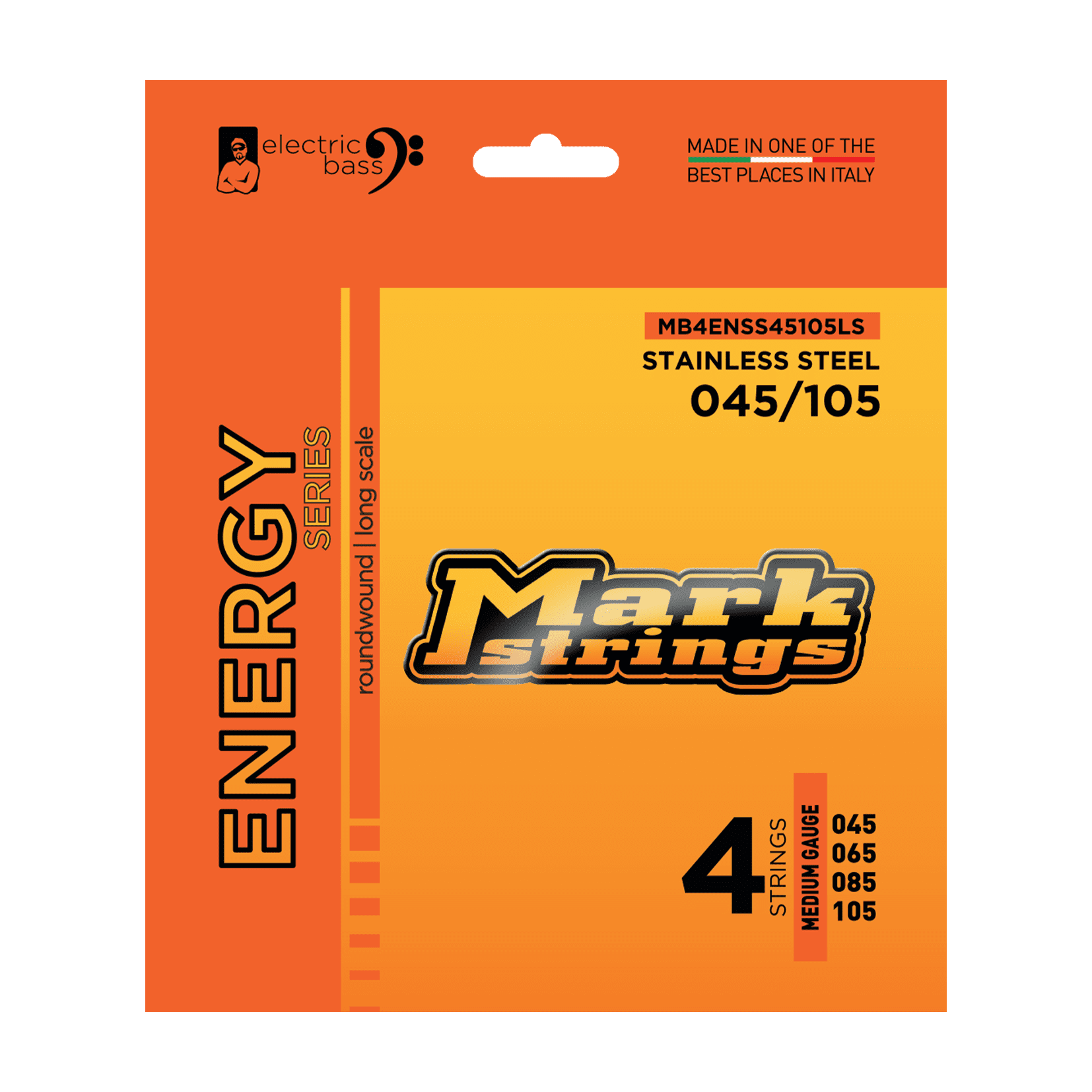 Energy 45-105, Electric Bass, Stainless Steel