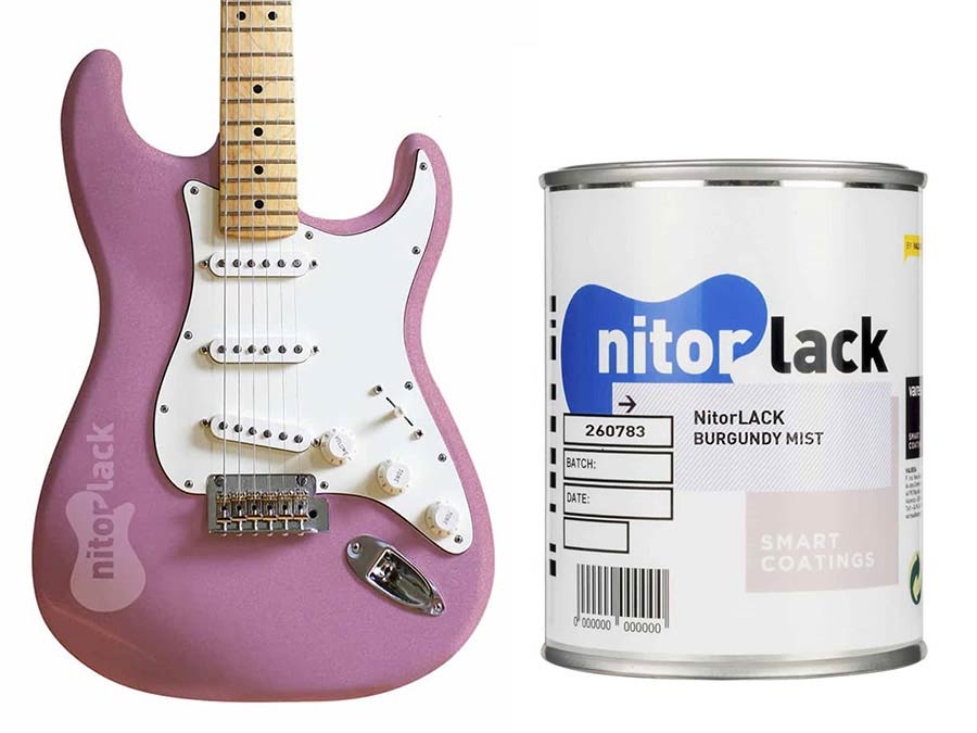 Nitrocelluloselack Burgundy Mist - 500ml Dose