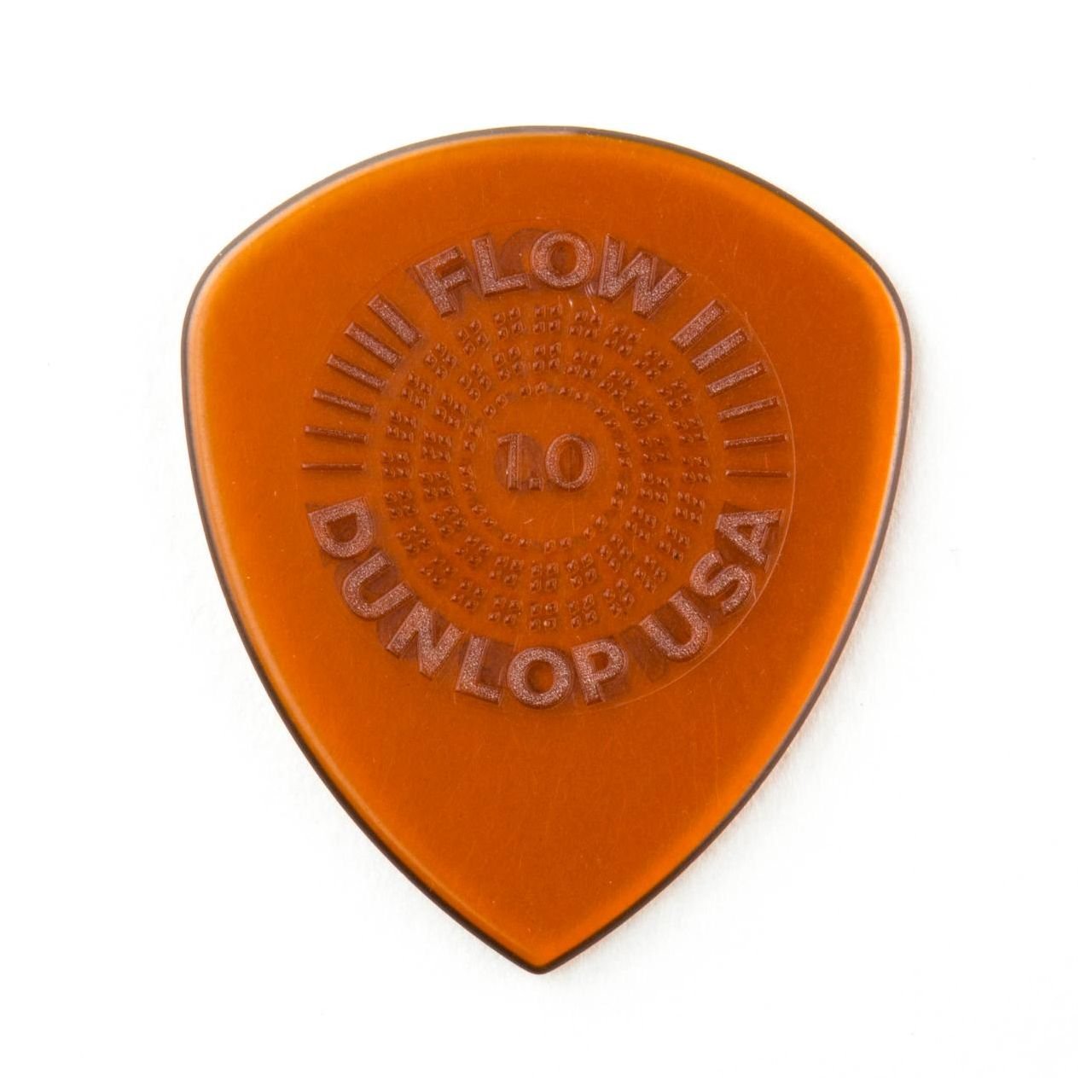 Dunlop Flow Standard Picks with Grip, Player's Pack, 6 pcs., brown, 1.00 mm