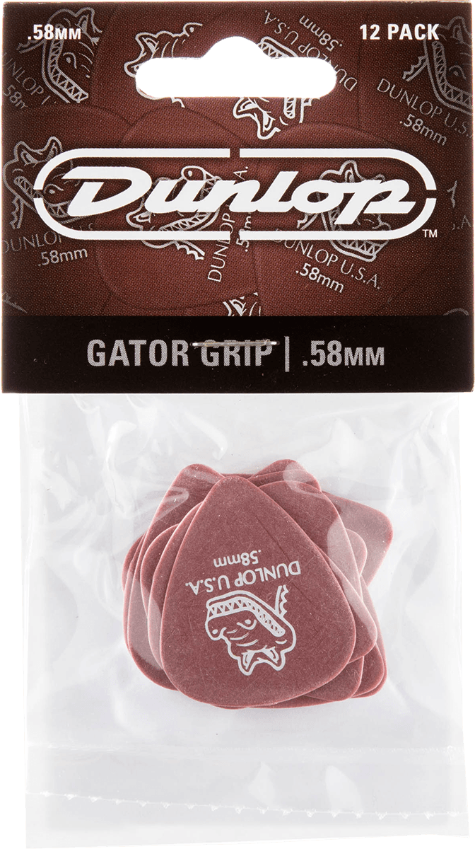 Plektrum Gator Grip 0.58 mm Player's Pack (12 Stck.)