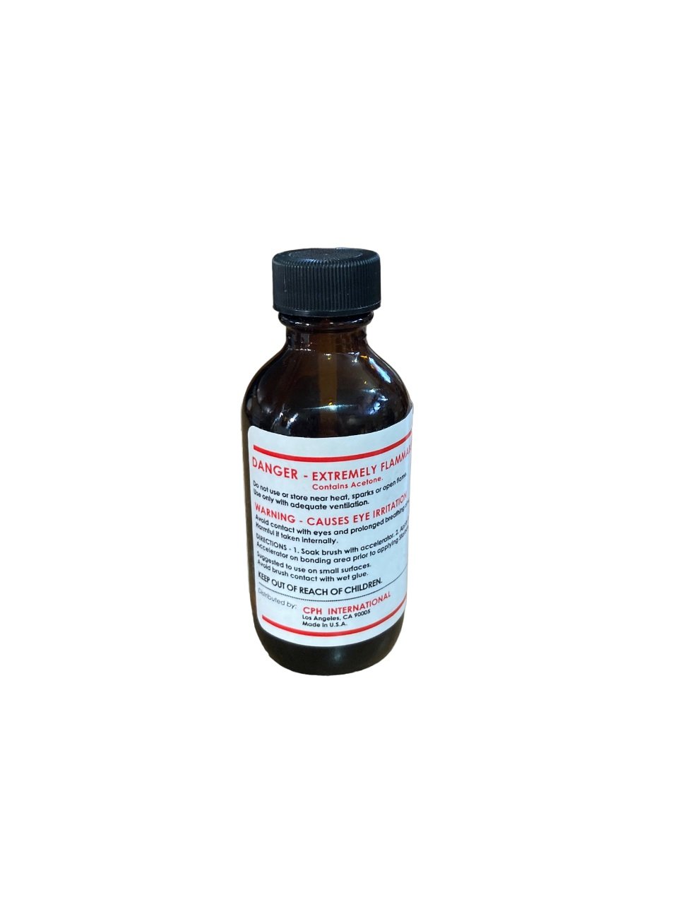 Accelerator Brush 2oz - Glass Bottle w/ Brush