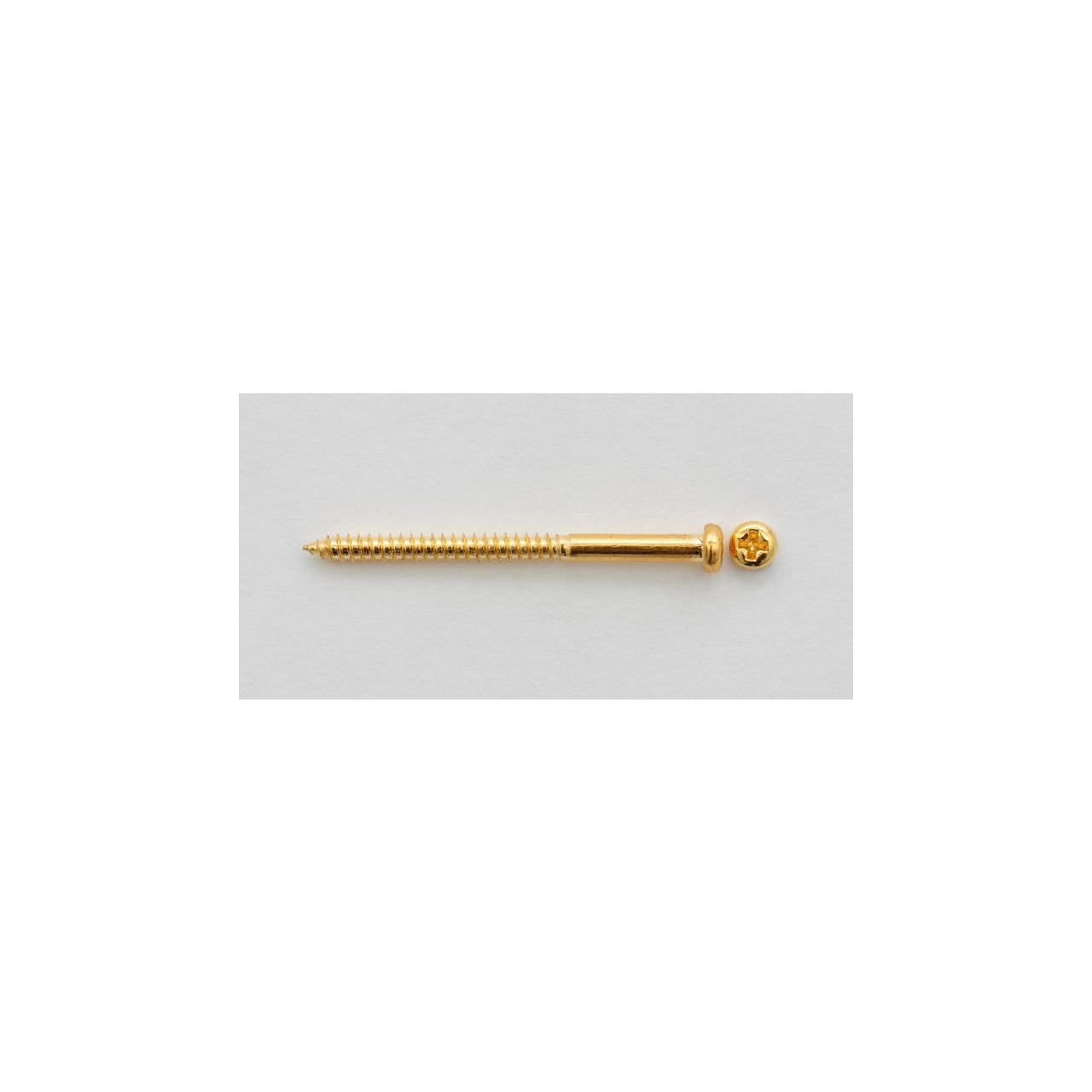 SR1SG Schraube für Bass-Pickups, 2,5 x 35 mm, gold