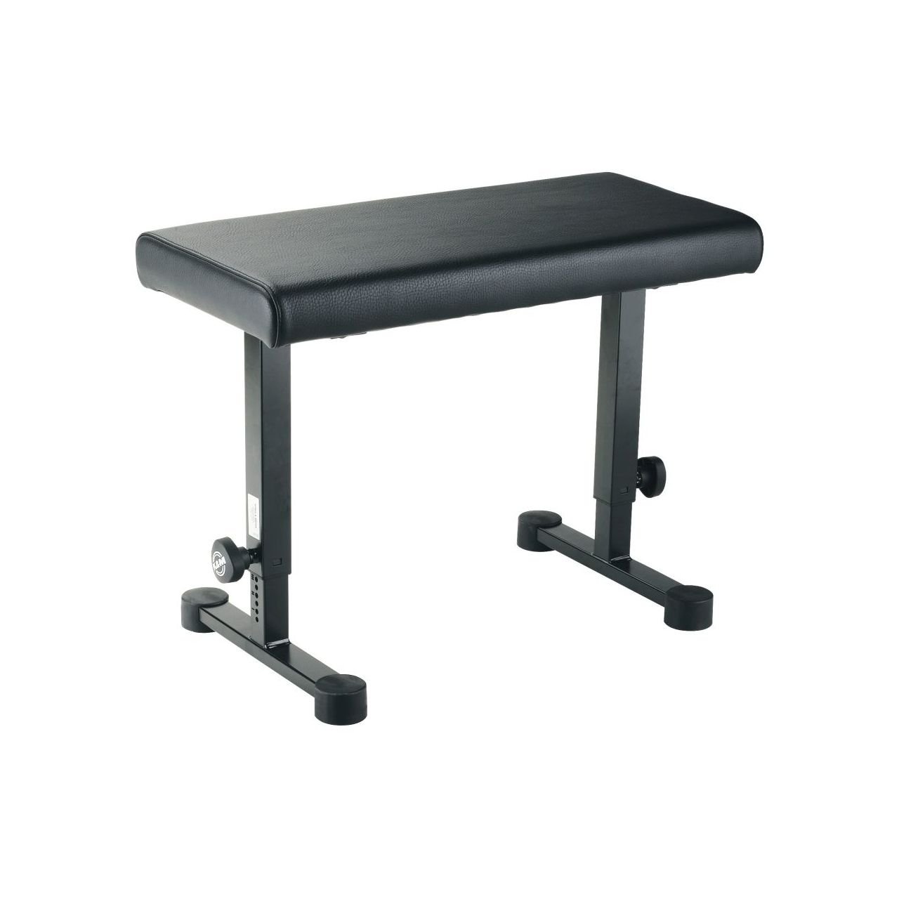 14085 Klavierbank Kunstleder in schwarz