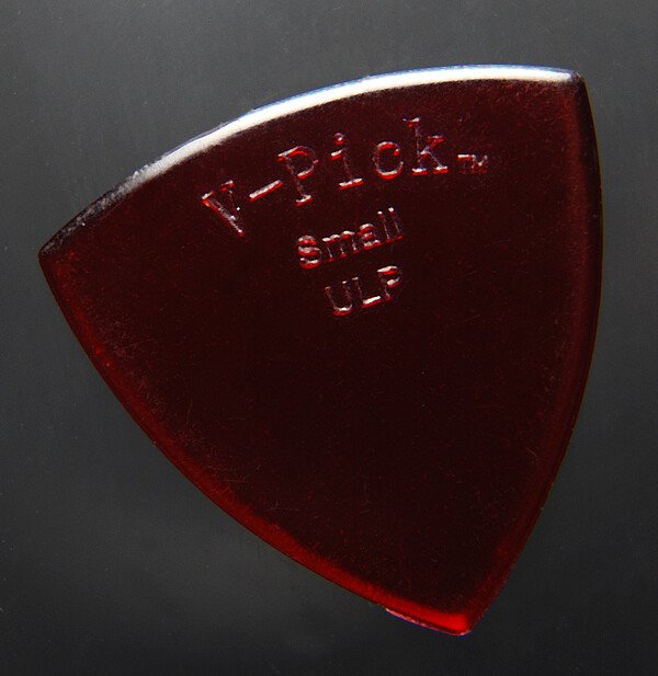 Sm. Ptd. Ultra Lite Pick ruby red