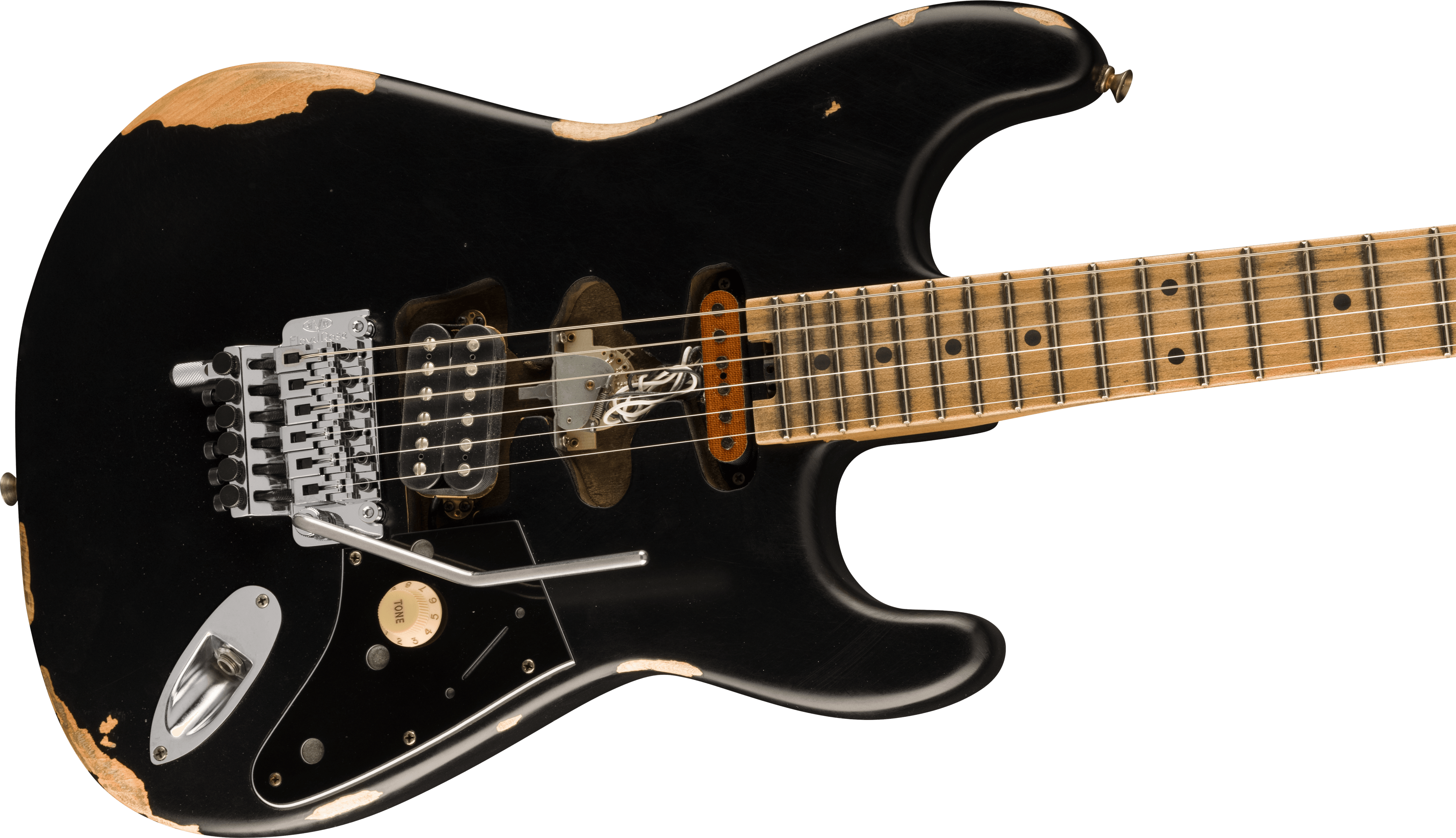 Frankenstein Relic® Series, Maple Fingerboard, Black