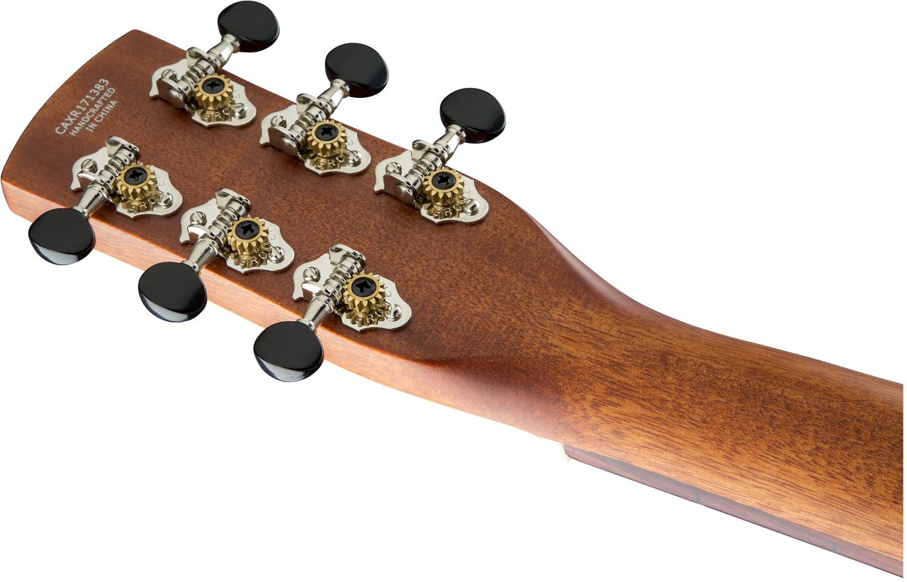 G9201 Honey Dipper™ Brass Body Biscuit Cone Resonator Guitar, Shed Roof Finish