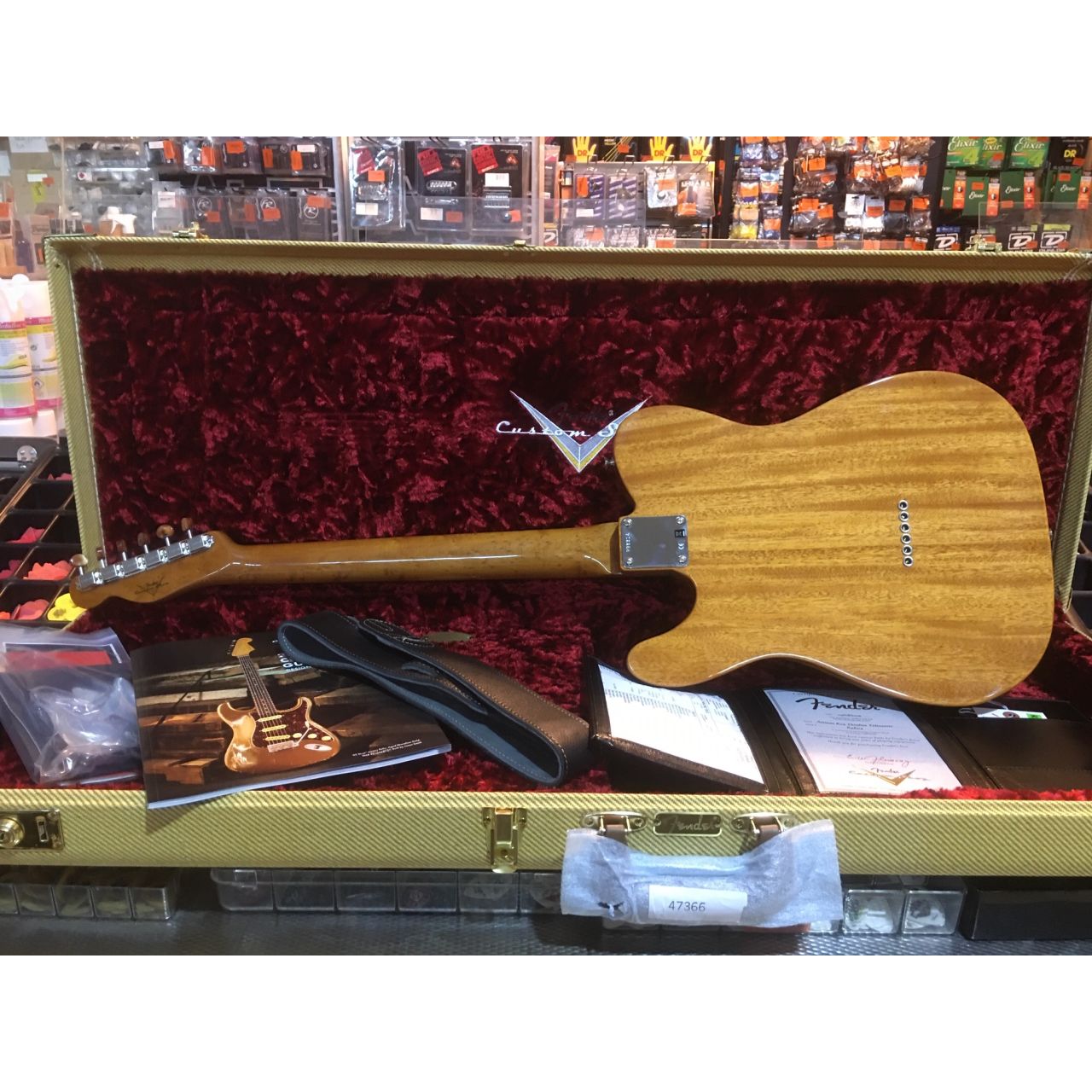 Artisan Koa Thinline Telecaster - Aged Natural