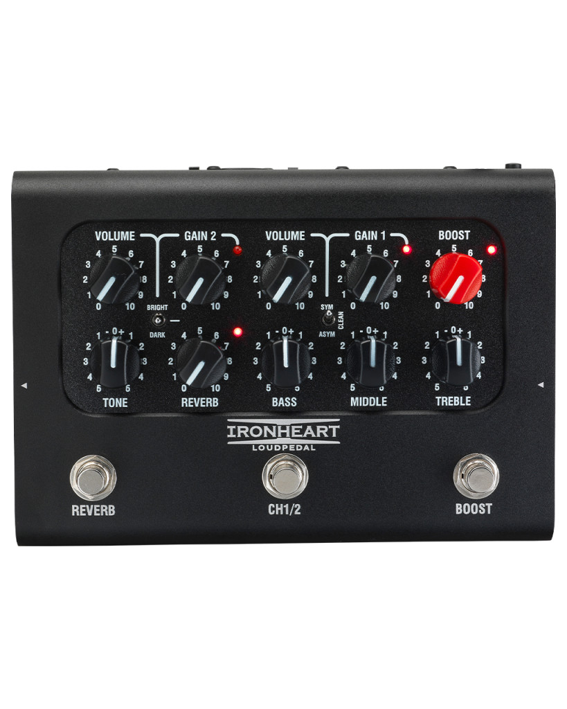 Loudpedal 60-watt 2 channel Ironheart amplifier