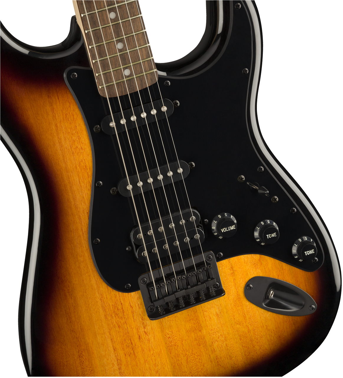 FSR Bullet® Stratocaster® HT HSS, Laurel Fingerboard, 2-Color Sunburst with Black Hardware