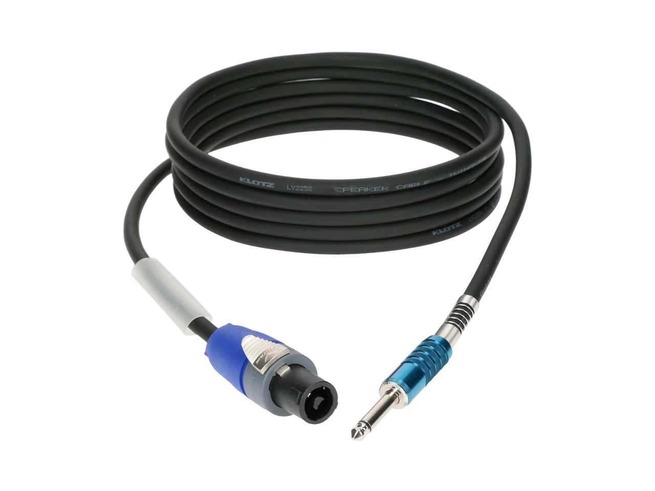 High End Lautsprecherkabel 2 x 2,5 mm² - Speakon - 1 m