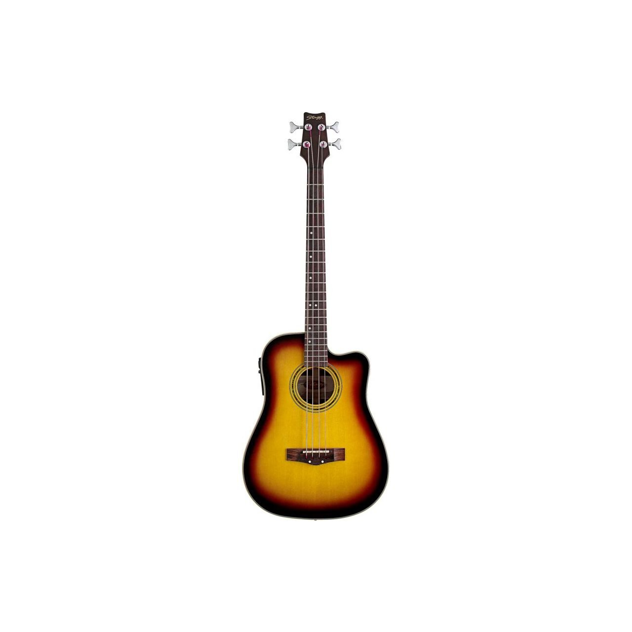AB203CE-SB Akustik-Bass in Sunburst
