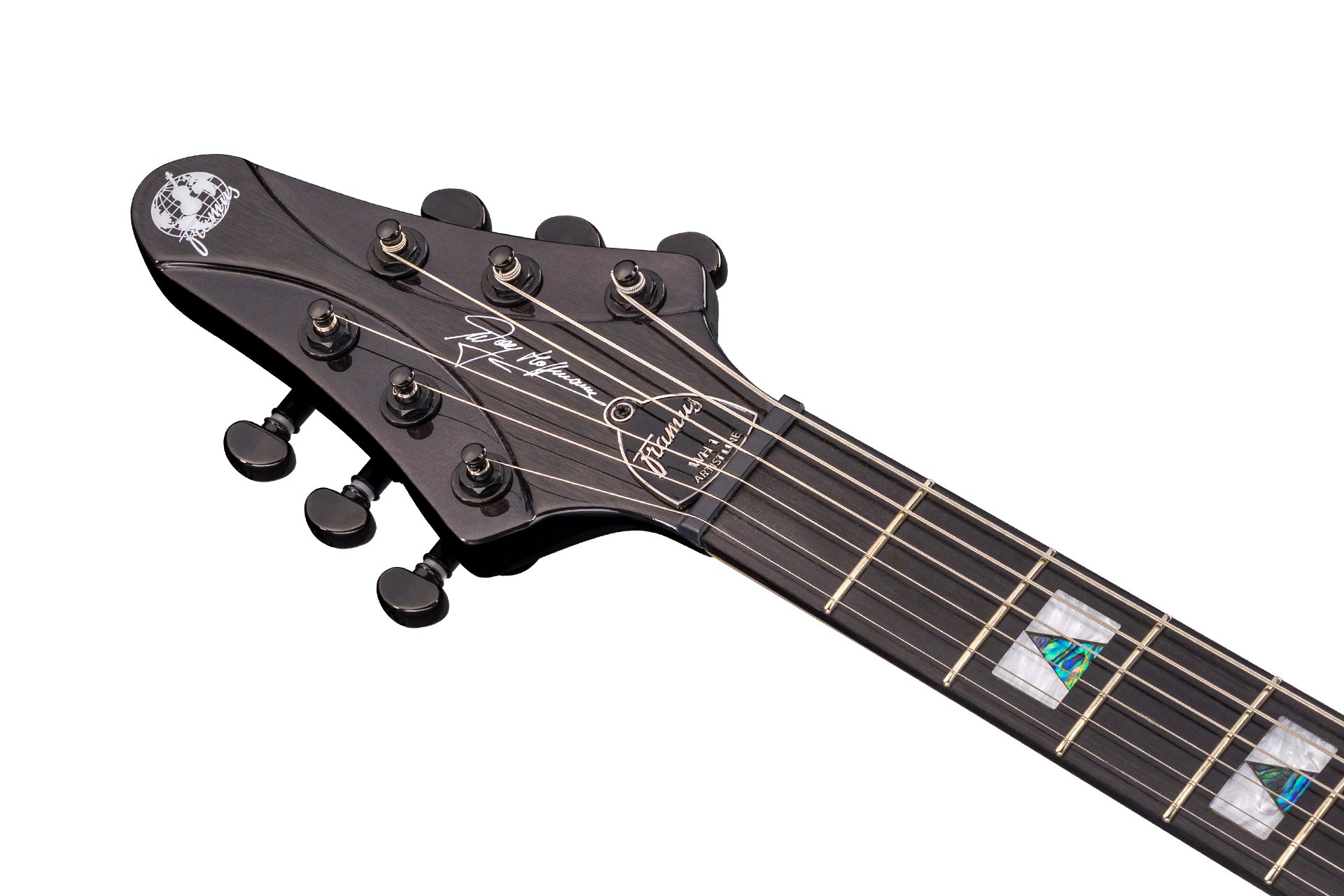 Artist Line Breaker WH-1 - Nirvana Black Transparent High Polish E-Gitarre