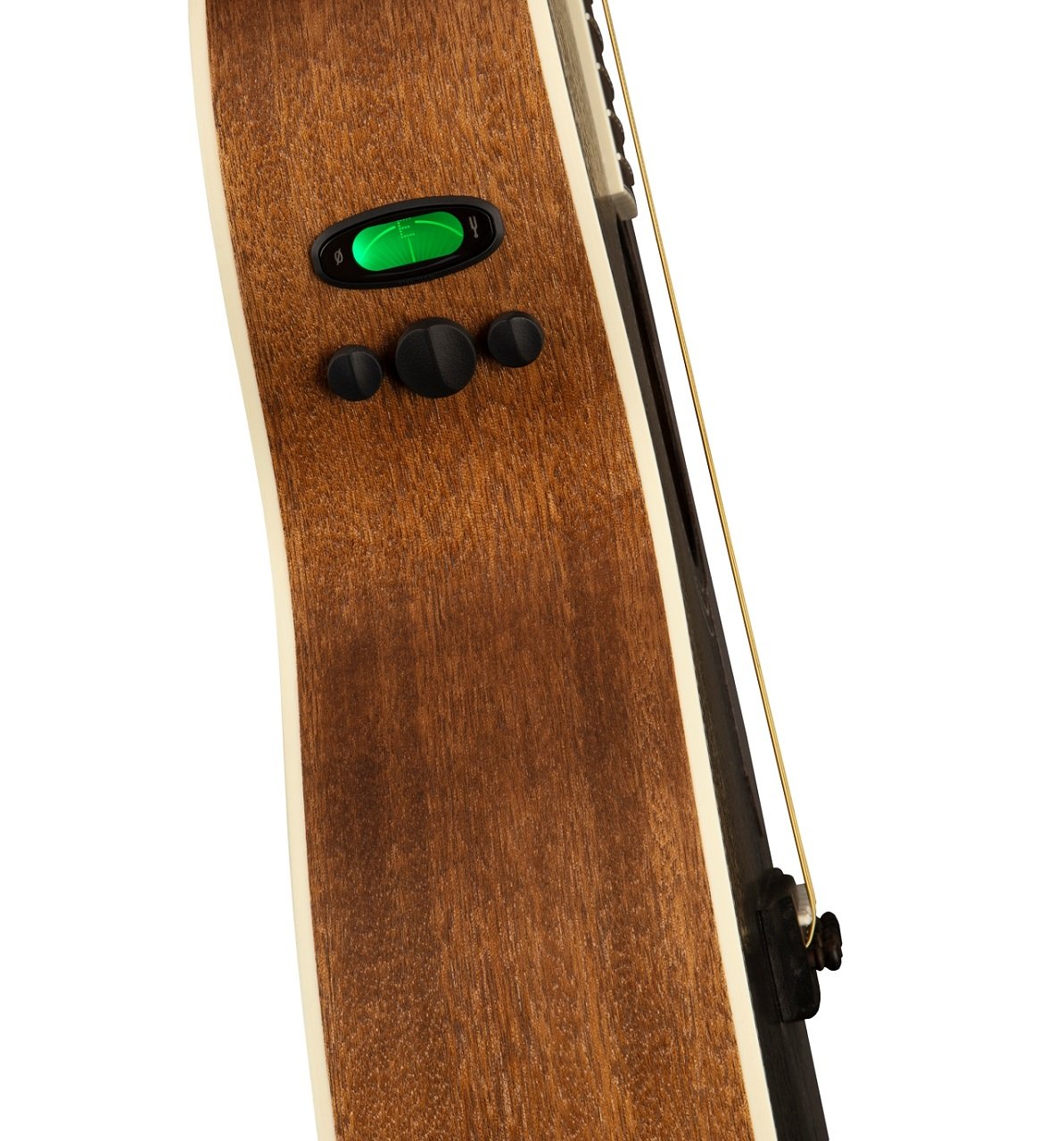 FSR PM-3CE Standard Triple-0, Open Pore Mahogany, Black Top