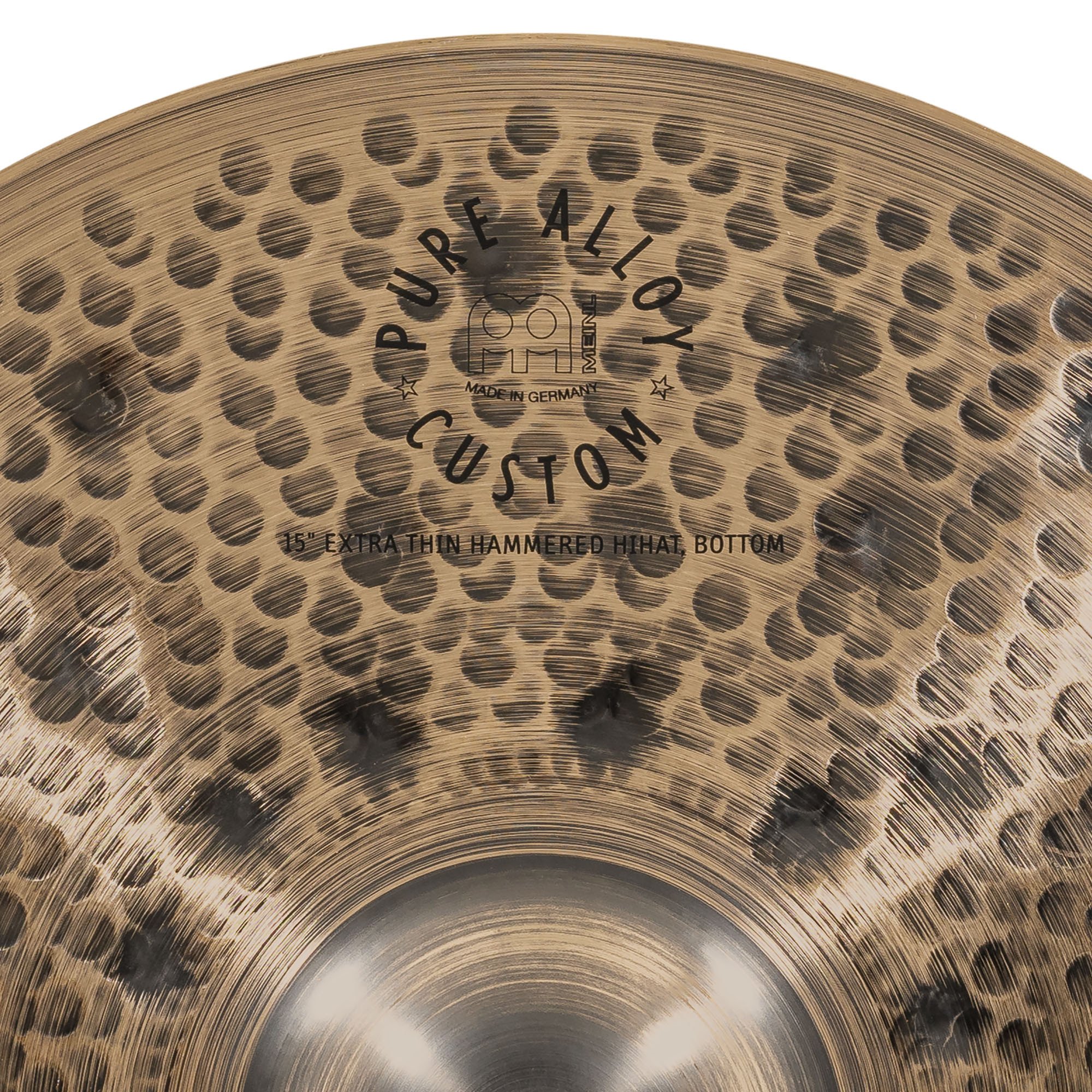  15" Custom Extra Thin Hammered Hi-Hat PAC15ETHH