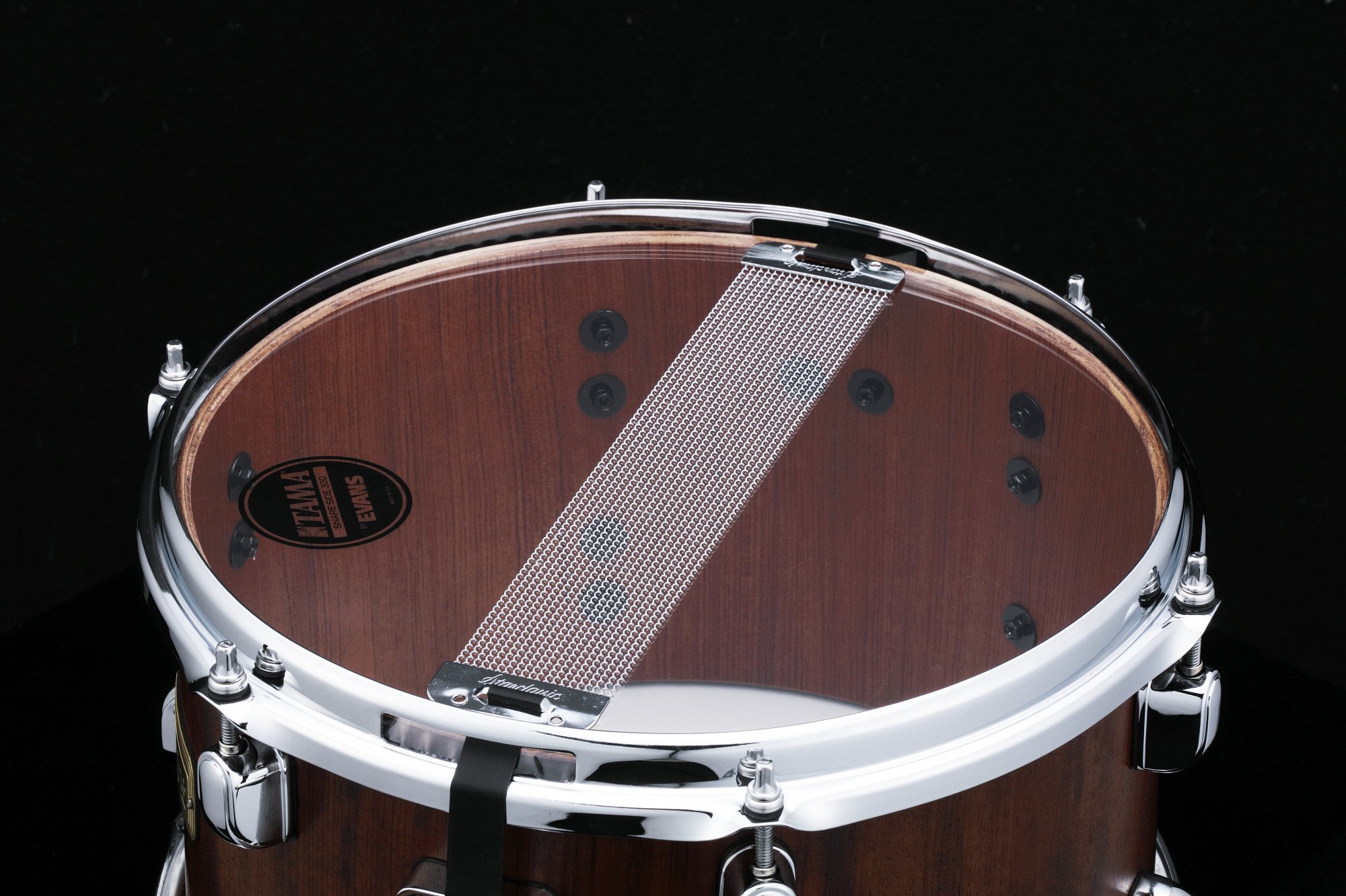 S.L.P. Mod Bubinga Snaredrum 12" x 7" - Satin Bubinga/Chrom HW