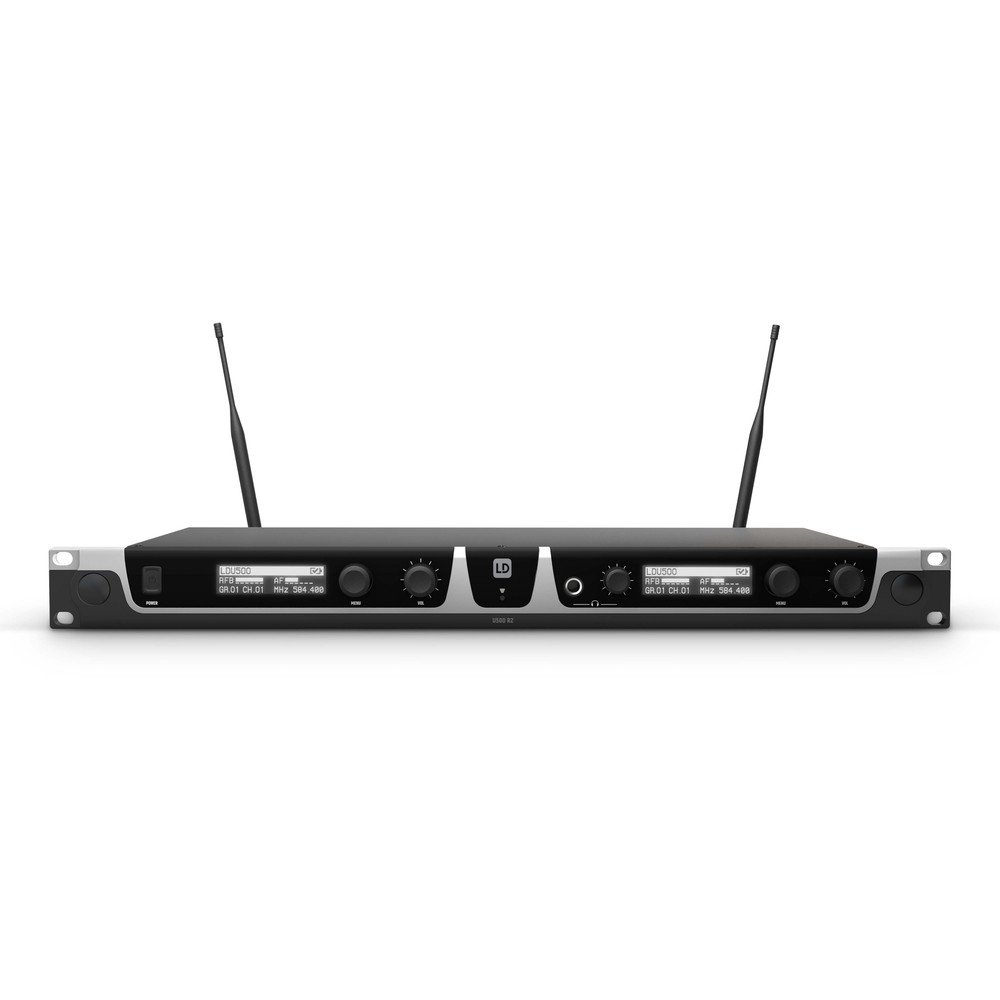 U506 BPHH 2 - Funkmikrofon System mit 2 x Bodypack und 2 x Headset beigefarben