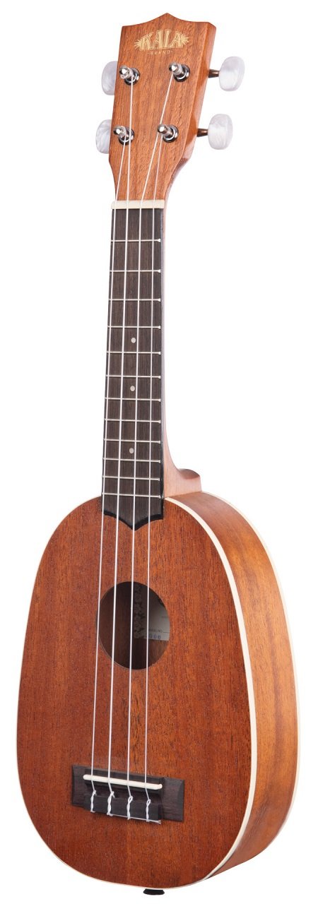 KA-P - Satin Mahogany Soprano Pineapple Ukulele, with Bag (UB-S)