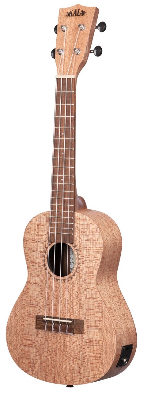 KA-20CE - Burled Meranti Concert Ukulele, with EQ