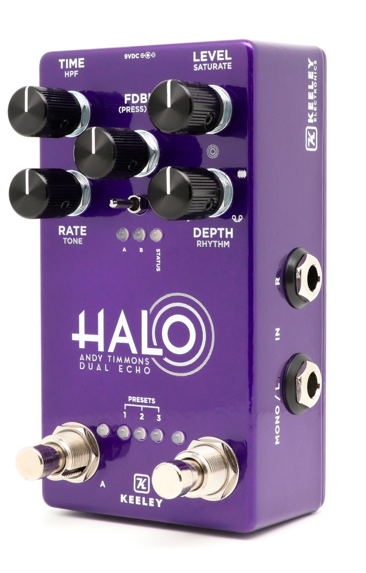 Andy Timmons Dual Echo (Signature Dual Delay) 2k24 Purple LTD