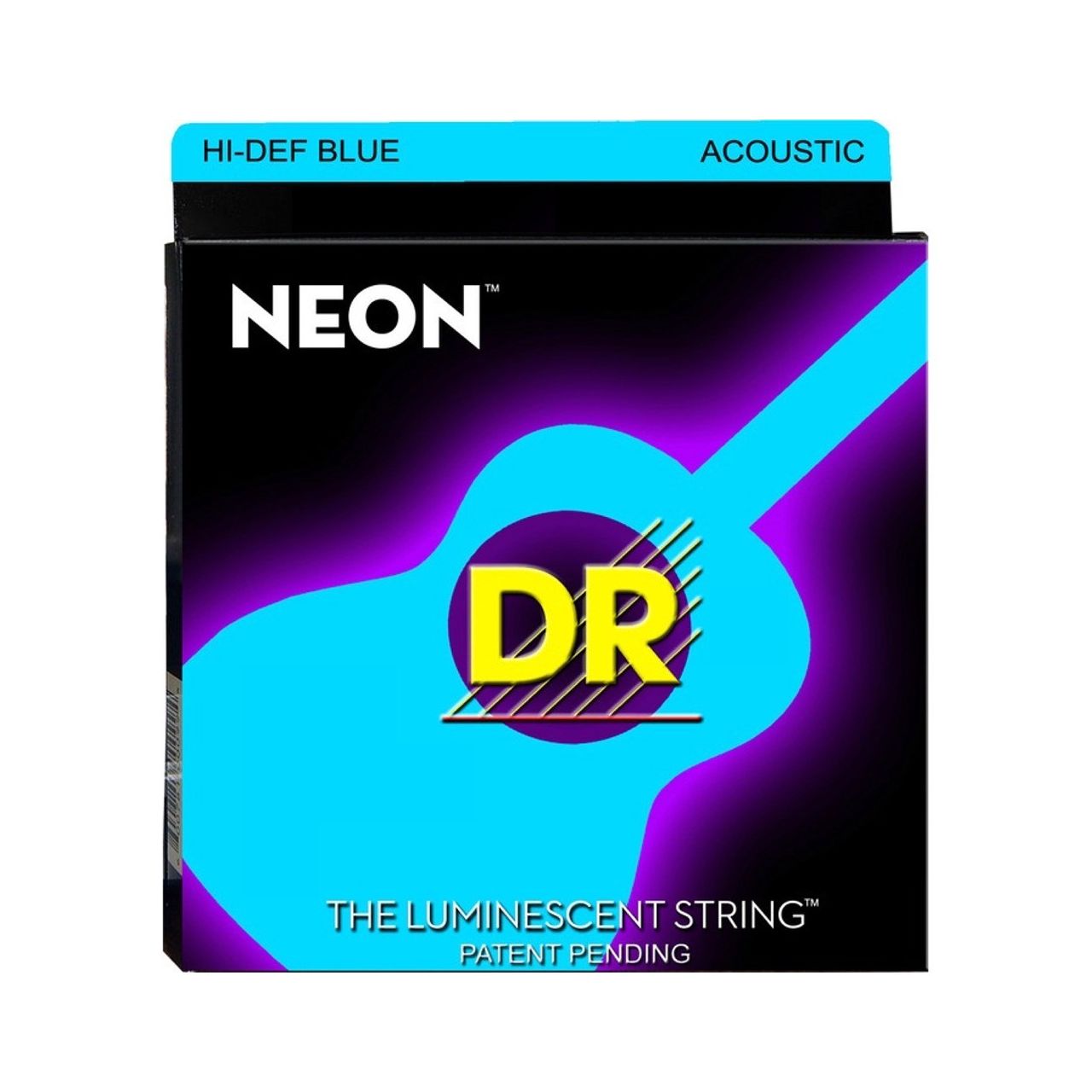 HiDef Blue Neon Acoustic 010", 014", 022", 030", 038", 048"