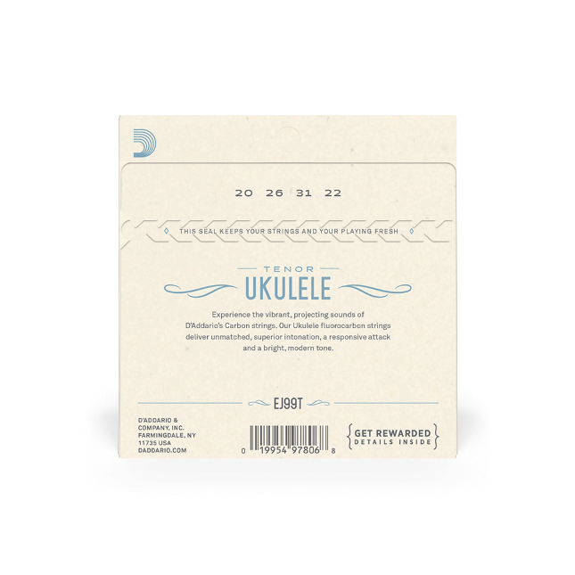 EJ99T Pro-Arté Carbon Ukulele Strings, Tenor