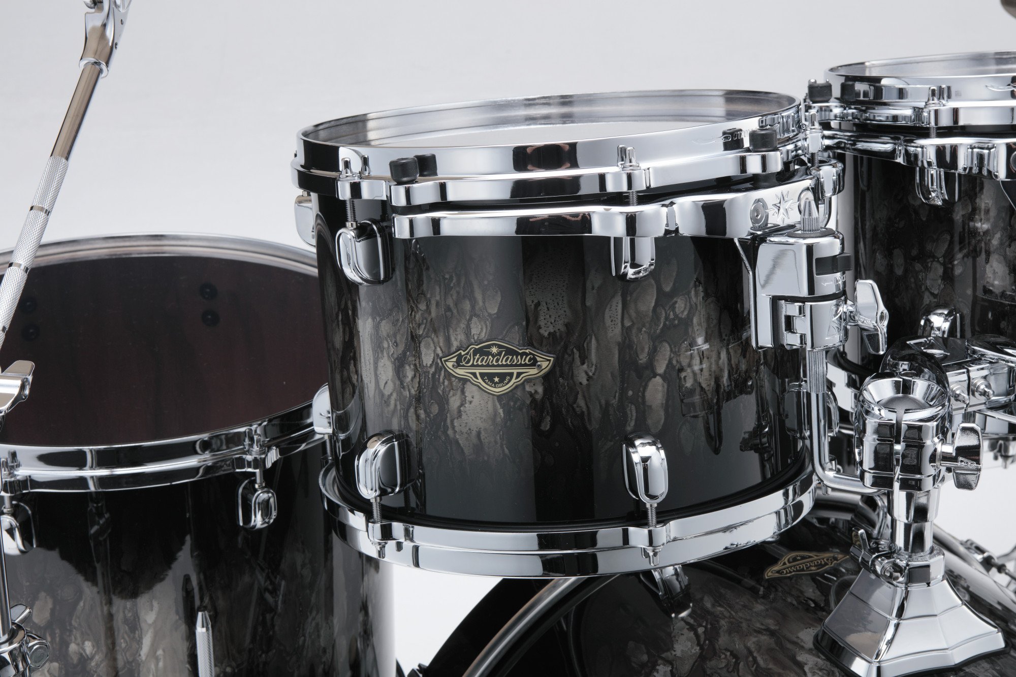 WBS42S Starclassic Walnut/Birch Lacquer Shell Kit 4 Teilig - Molten Platinum Burst