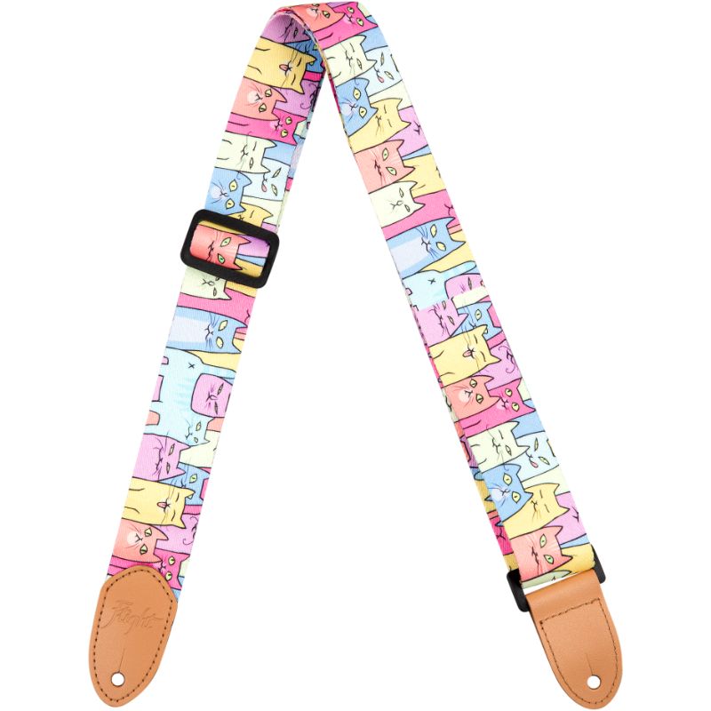 S35 Kitty Polyester Ukulele Strap